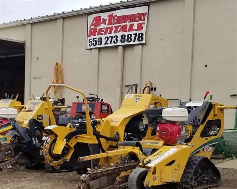 equipment rentals fresno ca